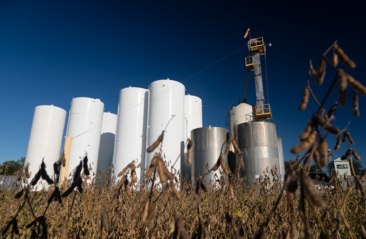 Chemical fertilizer tanks in Queen Anne's County, MD